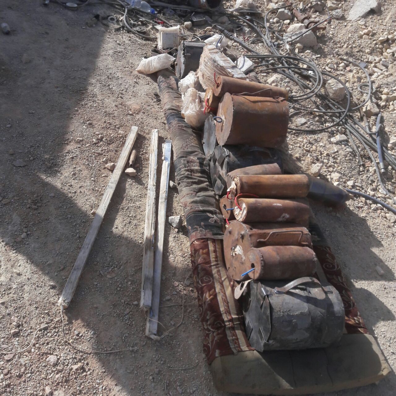 Ammunition and discarded ordnance