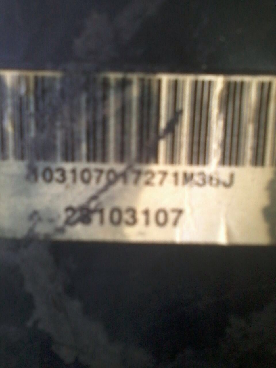 Vehicle identification plate