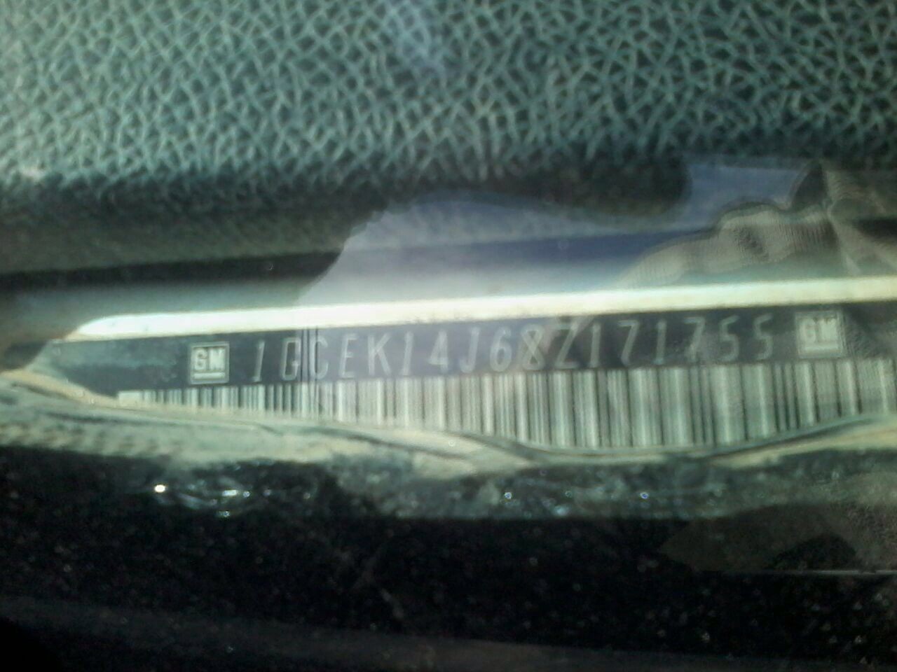 Vehicle identification plate