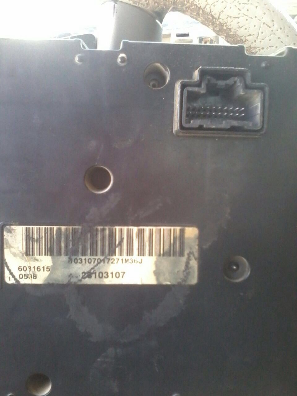 Vehicle identification plate