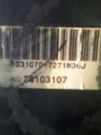 Vehicle identification plate