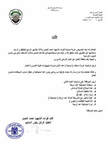 Command statement or report