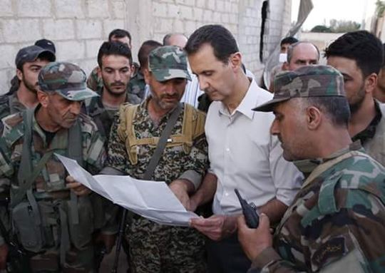 Public photograph of Syrian officials