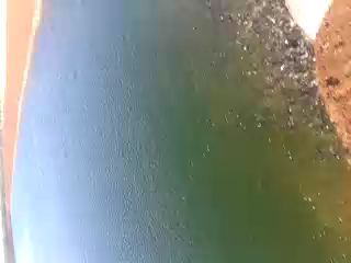 Water reservoir footage