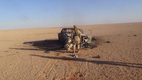 Artillery and military vehicles